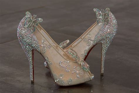 christian louboutin cinderella shoes replica|white louboutin heels wedding.